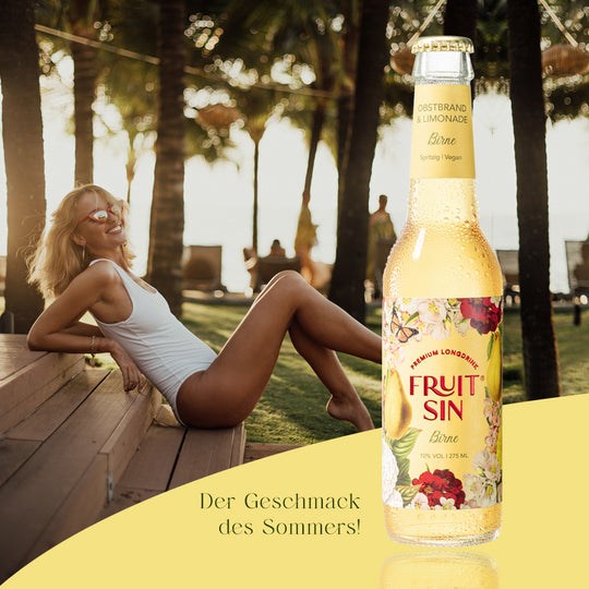 Sommer Feeling pur mit FRUIT SIN Birne