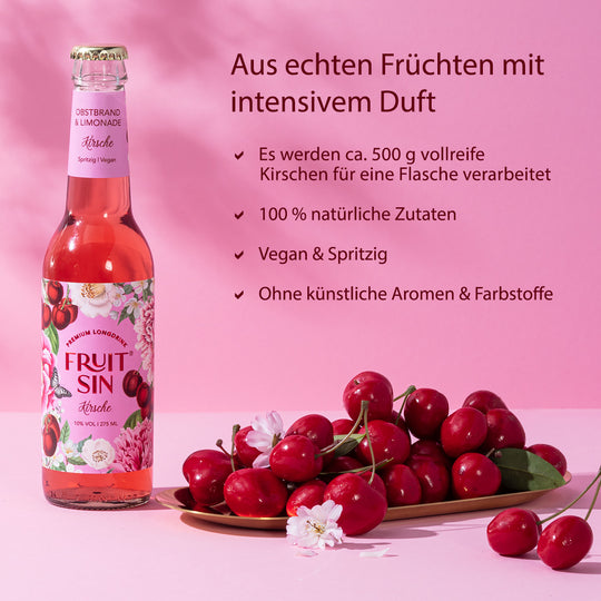 Fruchtiger Genuss mit FRUIT SIN Kirsche